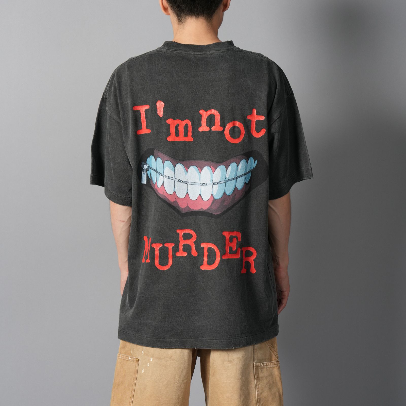 [東京喰種]  TTGM25SM001 / S/S T-Shirt  (KANEKI MASK)  / Tシャツ (ブラック)