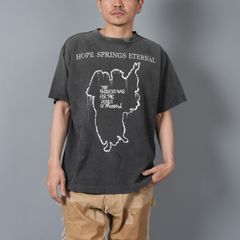 SM-HR8-0000-006 / SS TEE / HOPE SPRING / BLACK / Tシャツ (ブラック)