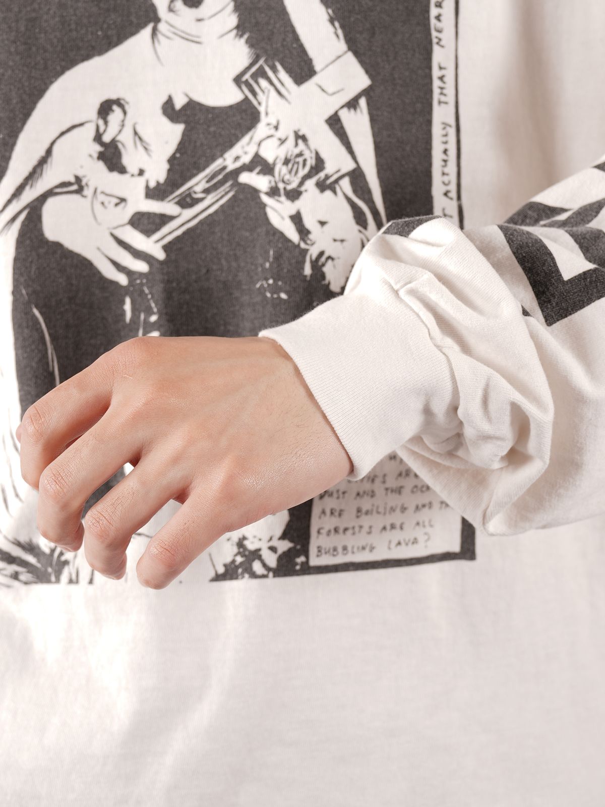SAINT M×××××× - ラスト1点 / SM-A21-0000-021/LS TEE_W.I.H
