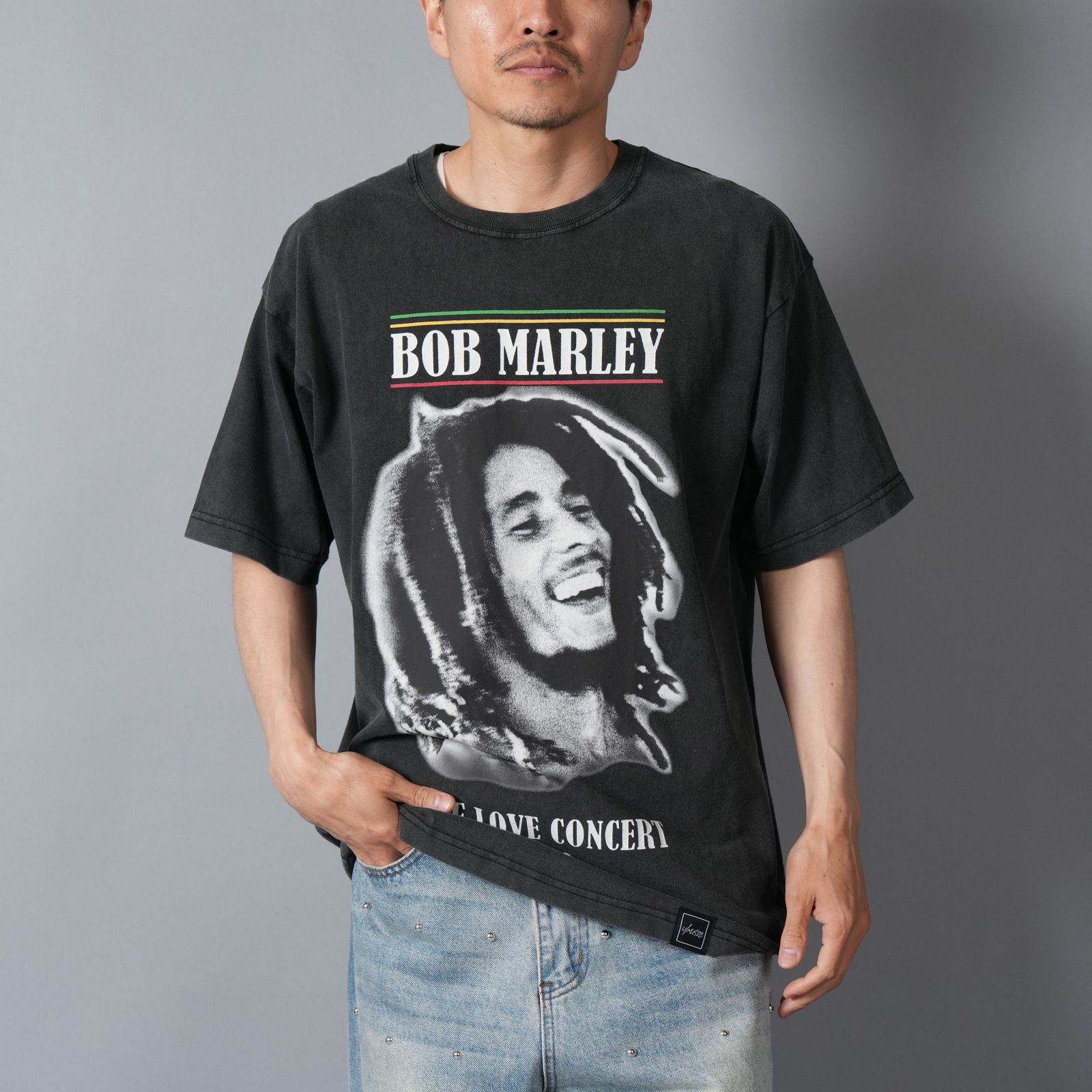 UIZZ-22569 / BOB MARLEY / ボブマーリー / Tシャツ (ブラック)