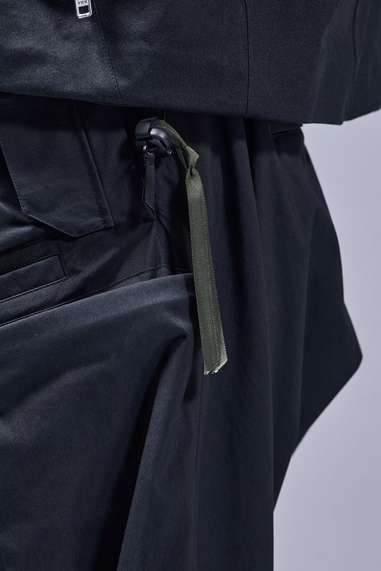 J68W-BQ / 3L Rider Jacket Gen. 1 / ライダージャケット / ナイロンジャケット[ワイドフィット](ブラック)