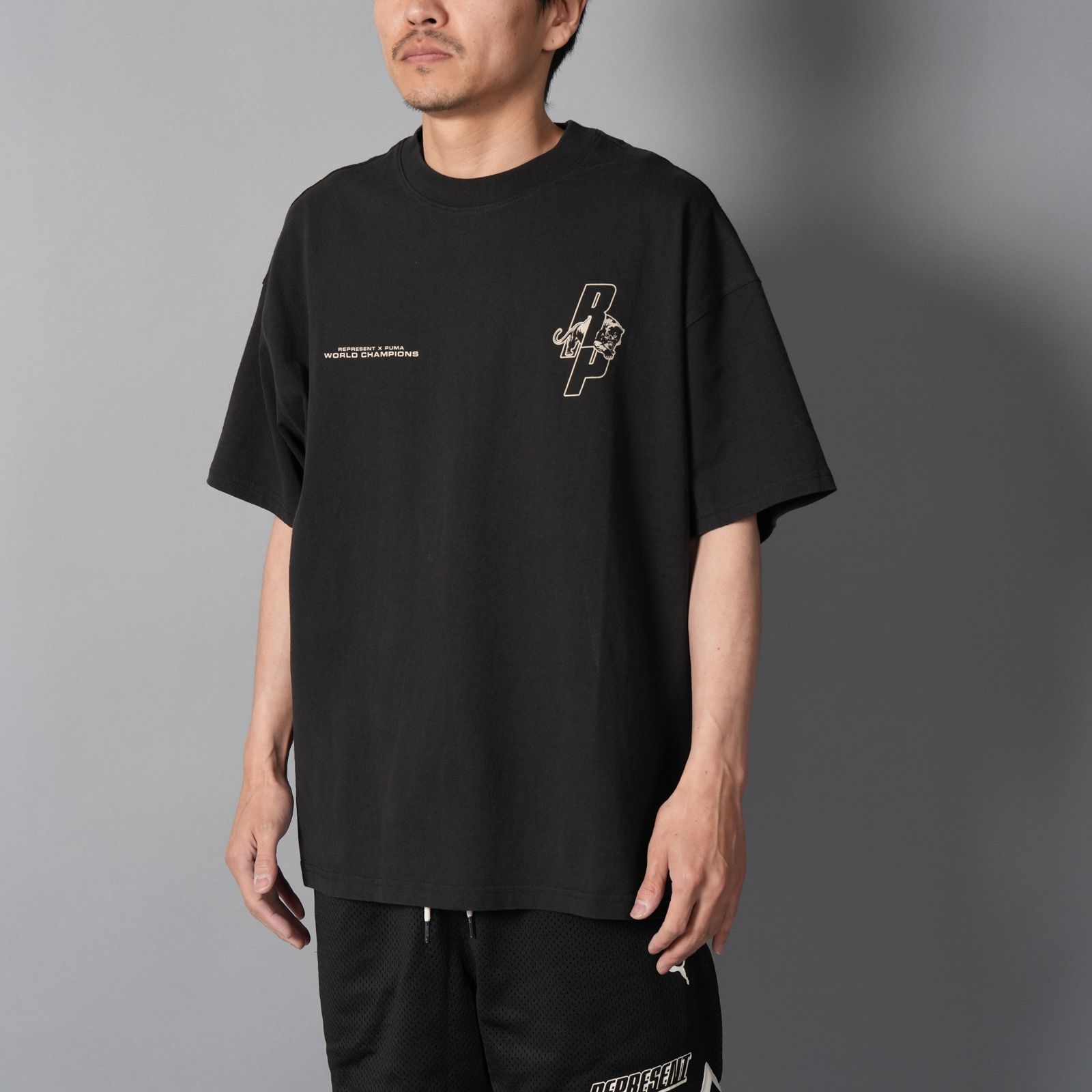 REPRESENT SS TEE / リプレゼント Tシャツ (プーマブラック)