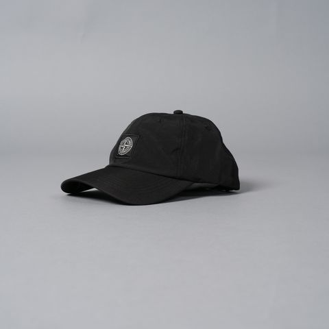 9100001 RECYCLED NYLON OXFORD / リサイクルナイロン オクスフォード キャップ (ガーメントダイ) (ブラック)