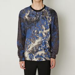 【ラスト1点】EUROPEAN MOTIF KNIT / ヨーロピアンモチーフ ニット (ブラック)