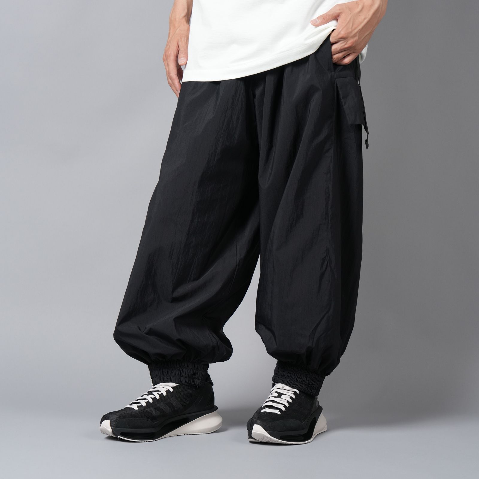 【ラスト1点】NYL PANT  / ナイロンパンツ  (ブラック)