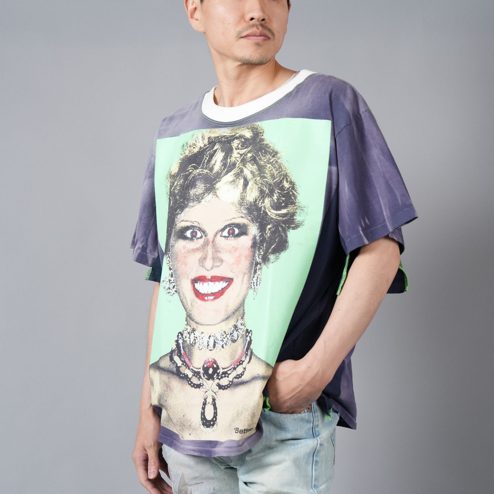 Jaime Panel Tee  / ジェイミー パネル Tシャツ [Lサイズ] (マルチカラー)