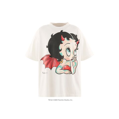 【コラボ】SM-MK1-0000-C12 / BTY_SS T-SHIRT / DEVIL / WHITE / Tシャツ  (ホワイト)