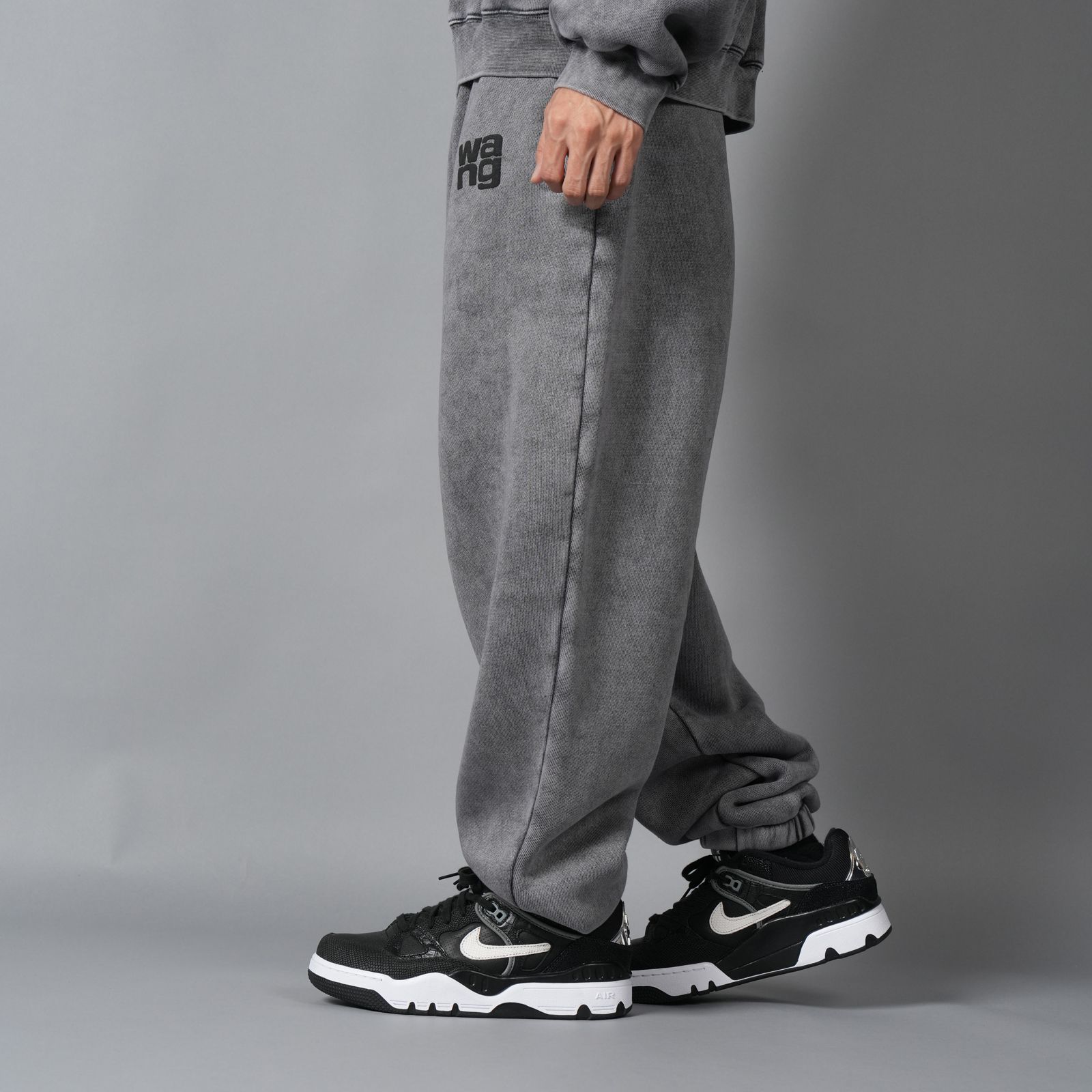 ESSENTIAL TERRY CLASSIC SWEATPANT PUFF PALINT LOGO  / スウェットパンツ (ウォッシュドグラナイト)