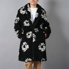 【コラボ】SM-YS1-0000-C51 / DT_FUR COAT / CT WREATH / BK / ファーコート (ブラック)
