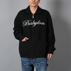 ZIP CARDIGAN / ジップカーディガン  (ブラック)