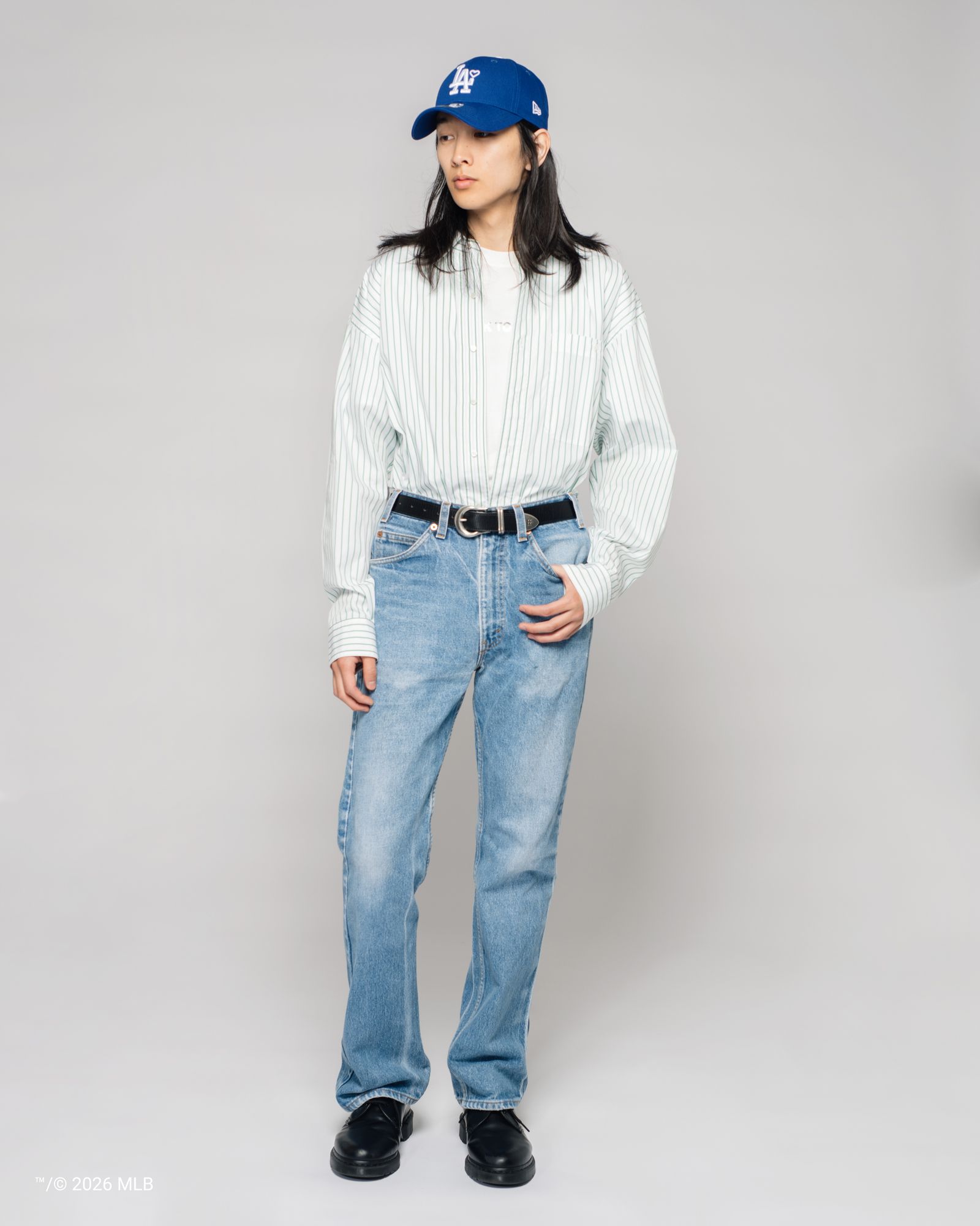 【限定】BASICKS x Newera Dodgers Cap / ベイシックス x ニューエラ ドジャース キャップ (ブルー)