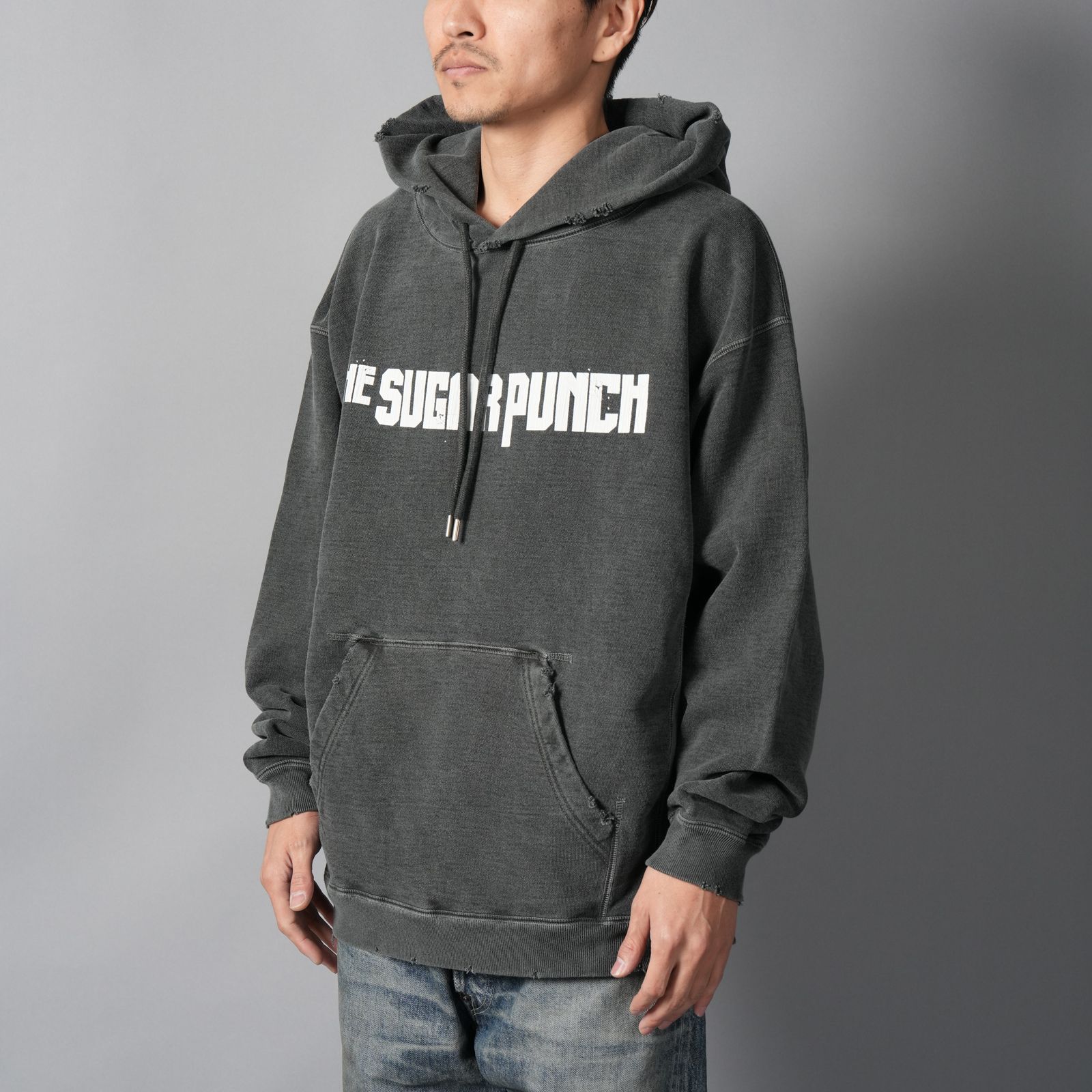 [LUPIN THE IIIRD]  Hoodie  (MAMO)  / パーカー・フーディー (ブラック)