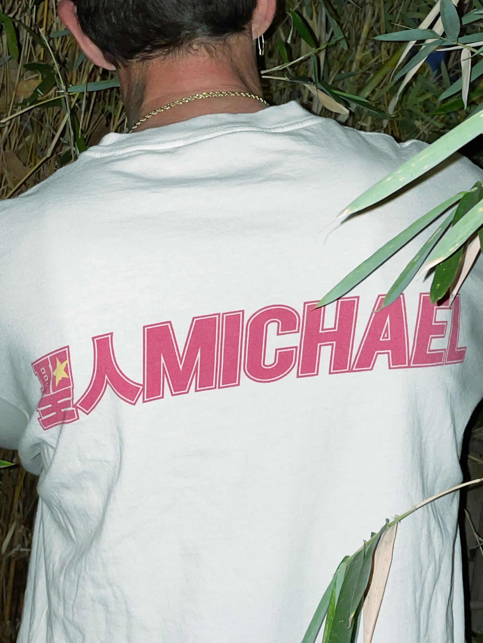 ラスト1点 / SM-S21-0000-011/LS TEE_聖人MICHAEL_WHITE / ロンT  (ホワイト)