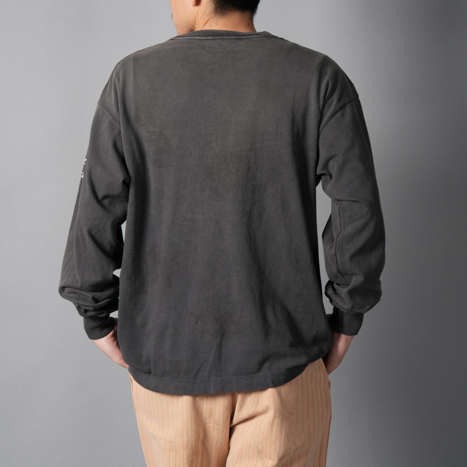 【ラスト1点】SM-MK8-0000-030 / LS T-SHIRT / SAINT 666 / BLACK / ロンT・カットソー (ブラック)