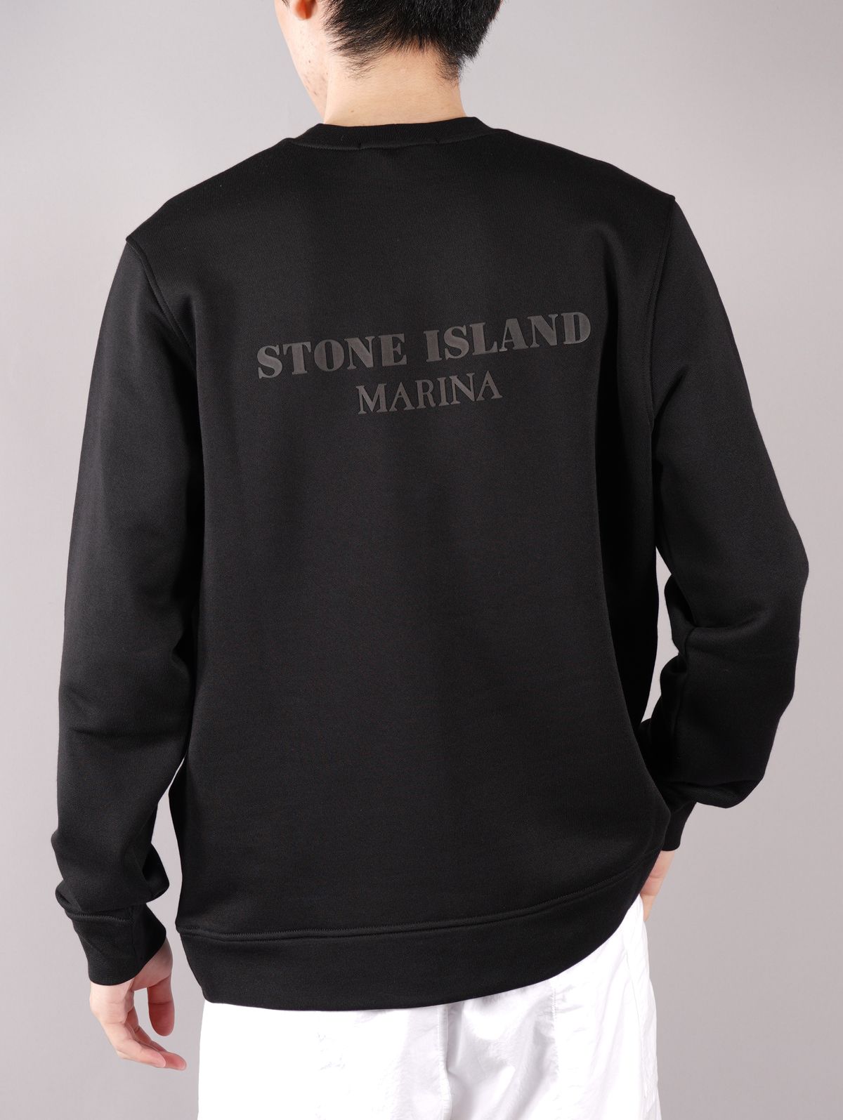 STONE ISLAND - ラスト1点 / COTTON POLYESTER SEAQUAL® YARN FLEECE ...