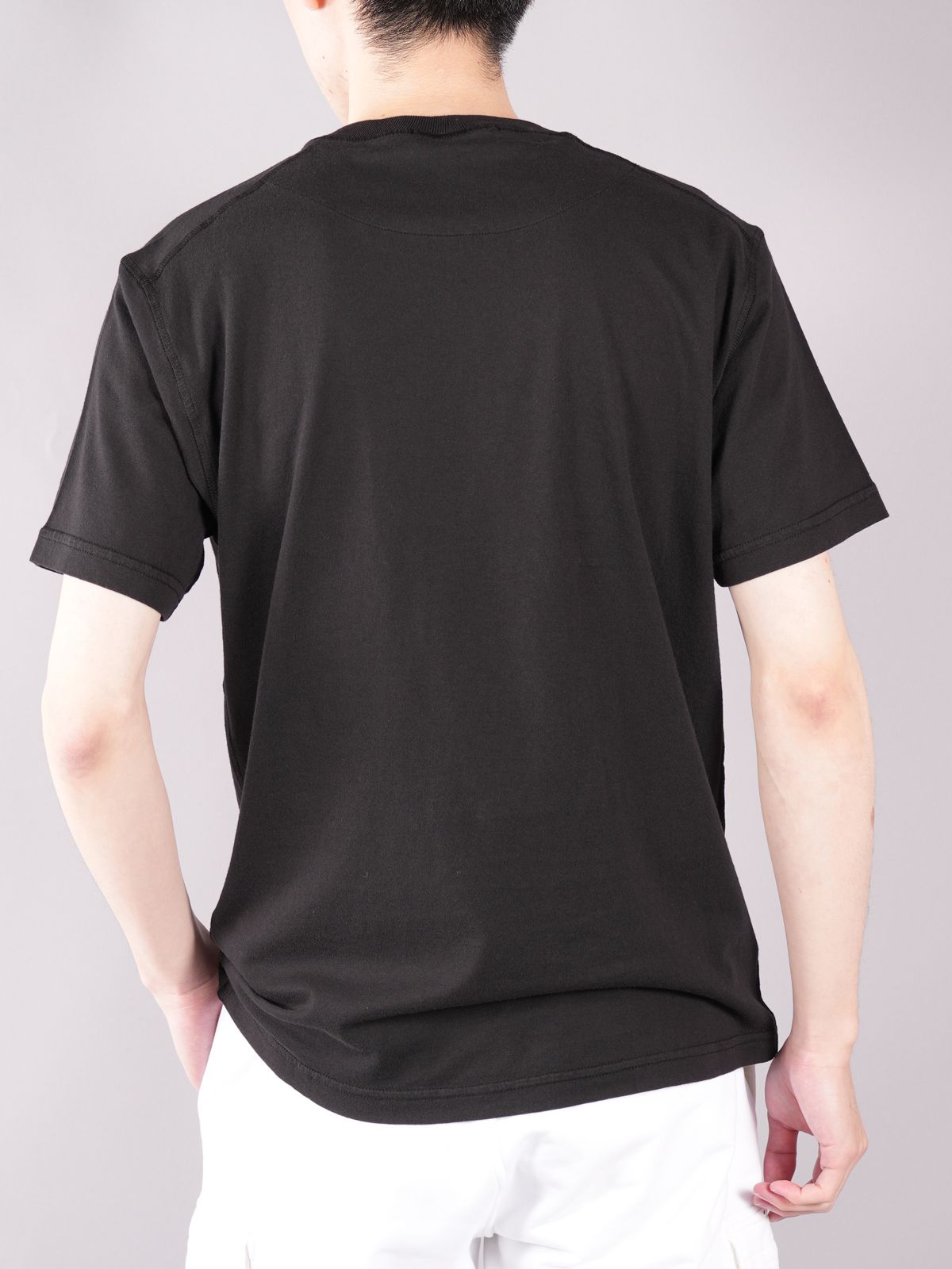【ラスト1点】FISSATO' TREATMENT / ポケット Tシャツ (コットンジャージー) / ブラック
