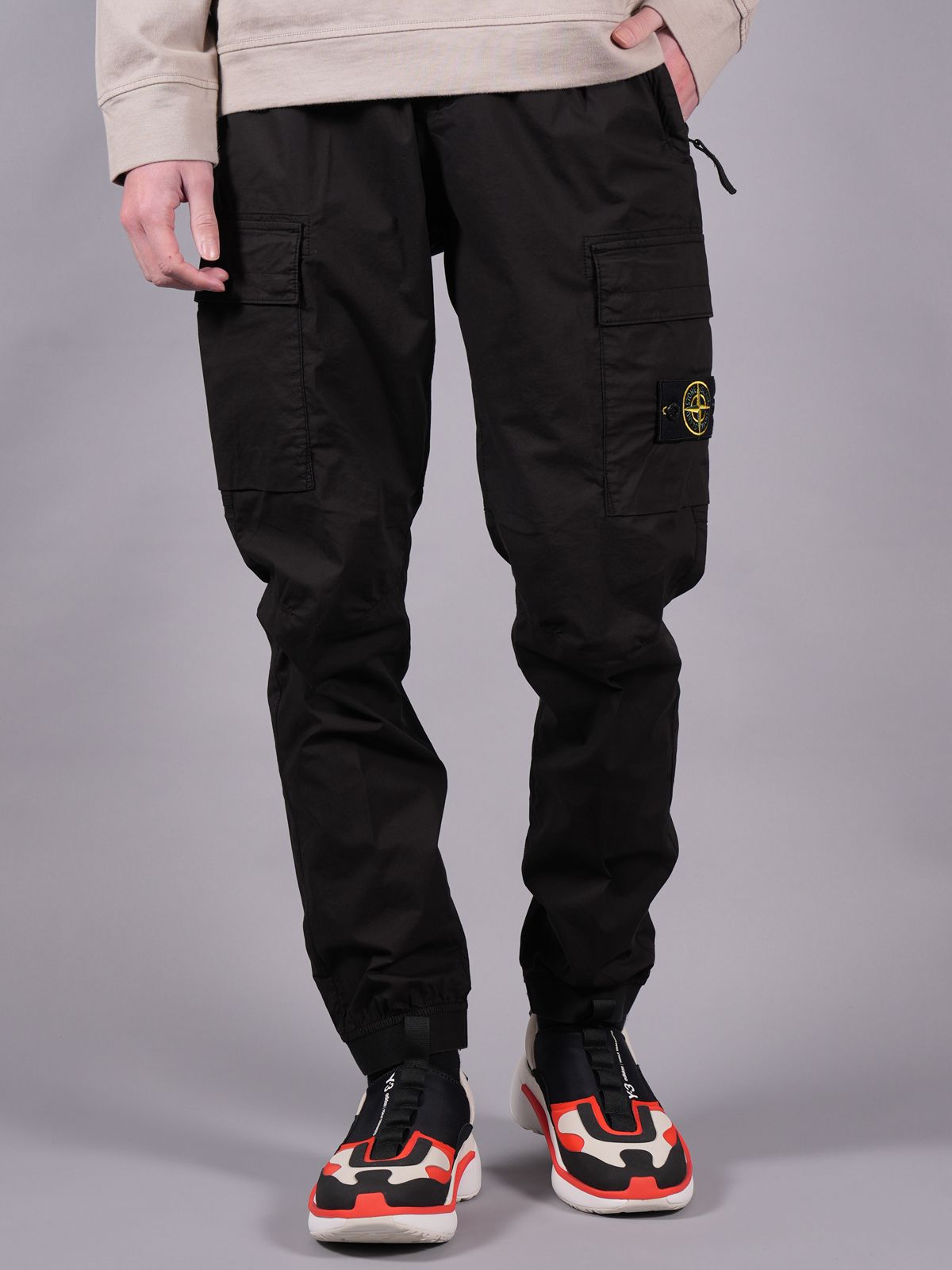 22SS STONE ISLAND TELA PARACADUTE カーゴパンツ-