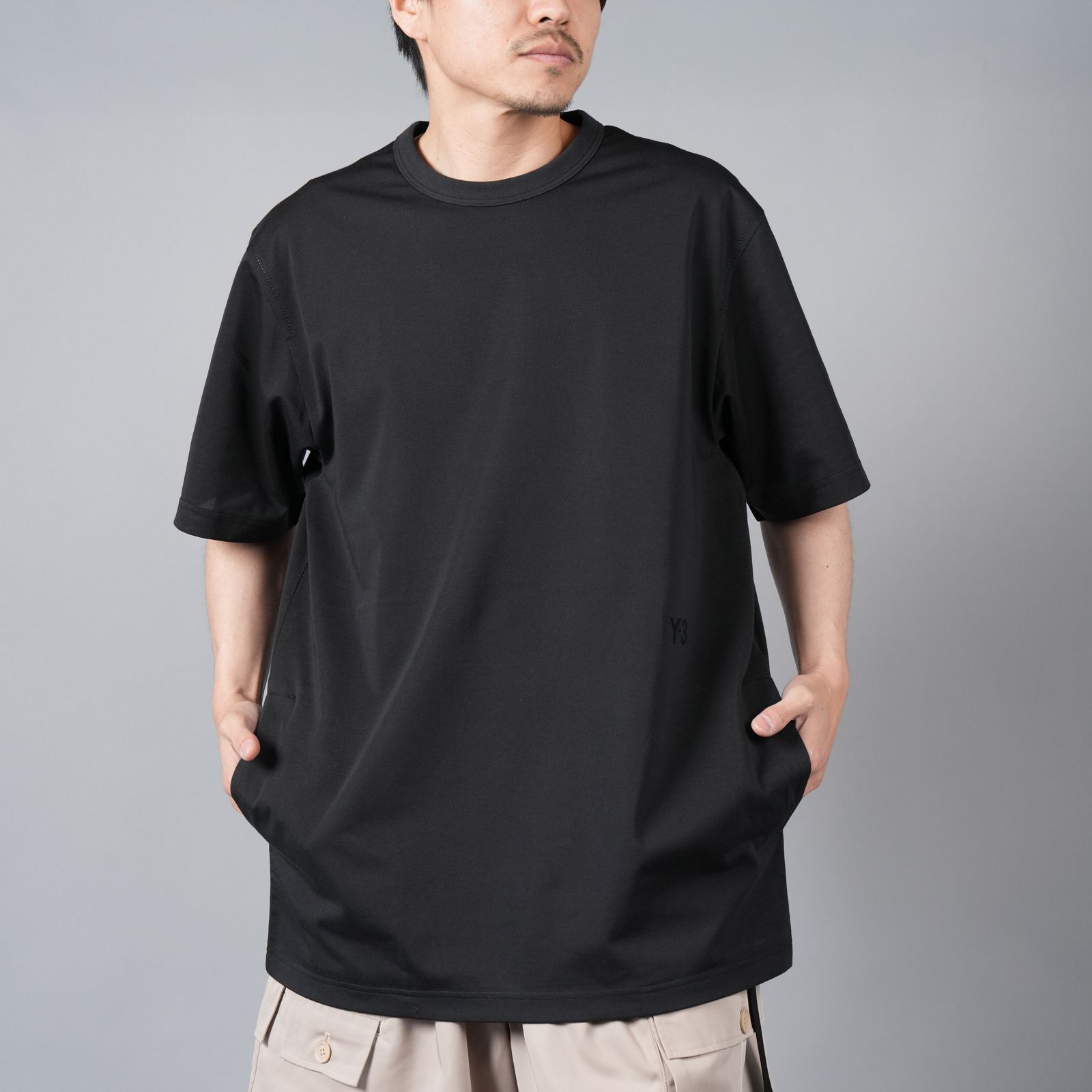 Y-3 - PREMIUM SS TEE / プレミアム Tシャツ (グレー) | Confidence