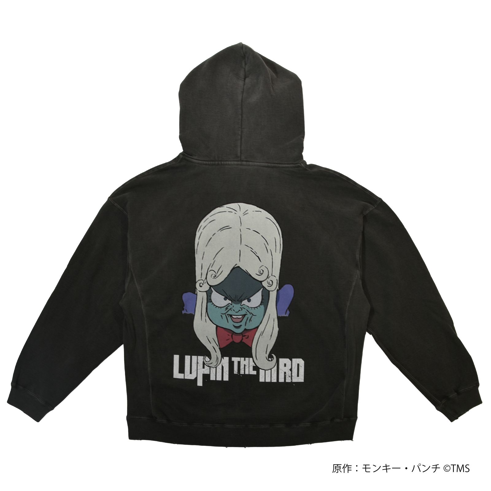 [LUPIN THE IIIRD]  Hoodie  (MAMO)  / パーカー・フーディー (ブラック)