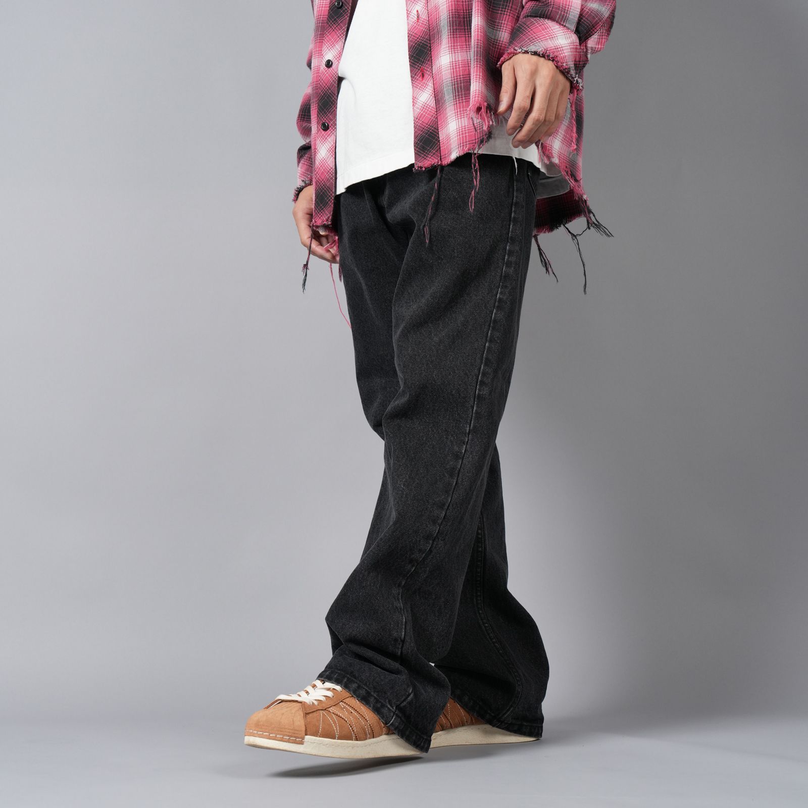 【ラスト1点】Standard Pants / スタンダートパンツ / デニムパンツ (ブラックデニム)