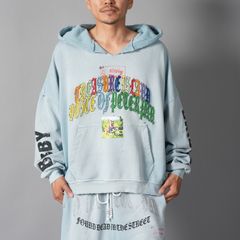BOBBY DIRSCOLL HOODED SWEATSHIRT  / フーディー・パーカー (ベイビーブルー)