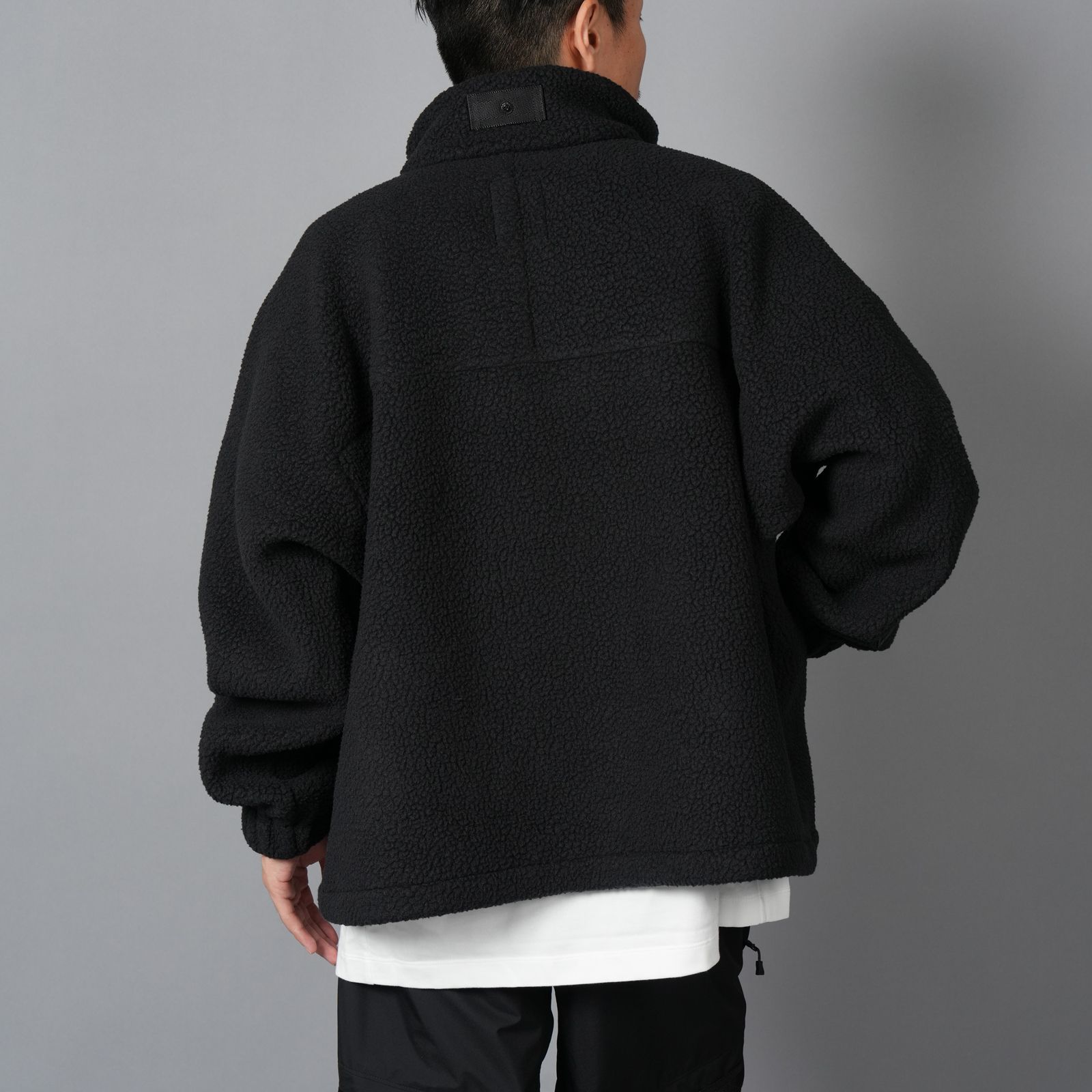 【限定】【D-VEC×ALMOSTBLACK】GORE-TEX 3L w/ POLARTEC DETACHABLE SHELL / マウンテンパーカ [防水・防風] (ブラック)