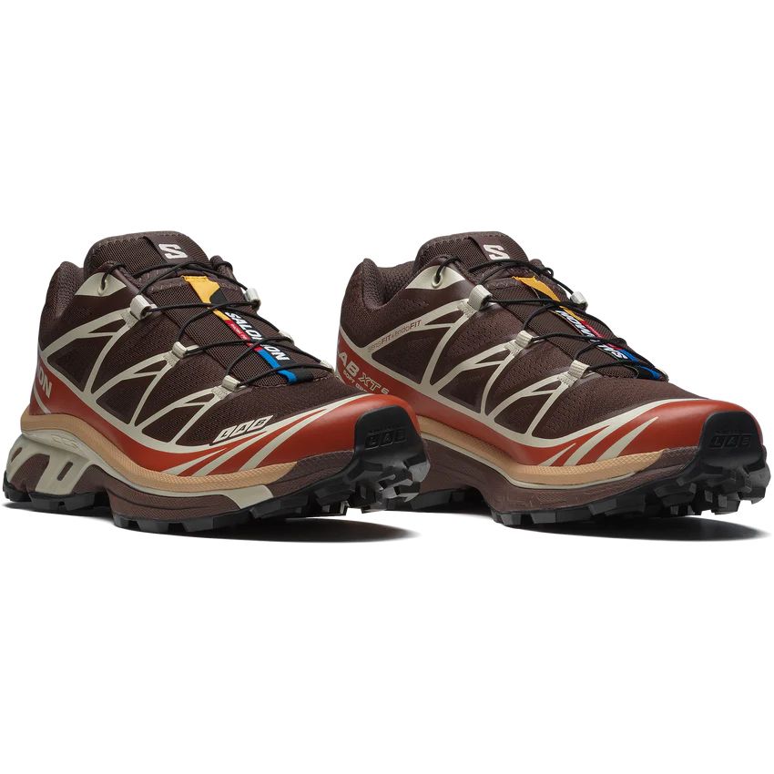 SALOMON★XT-6 スニーカー Almond Milk 送関込み SALOMON - XT-6 ROASTED CLAY / BURNT OCHRE / ALMOND MILK