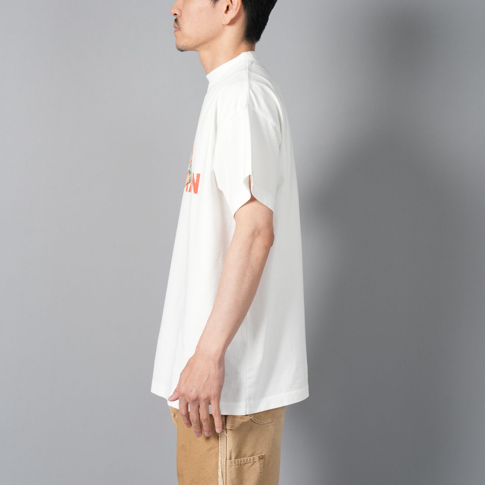 【ラスト1点】PRINTED TEE SHIRTS "COW GIRL" / プリントTシャツ カウガール / Tシャツ (ホワイト)