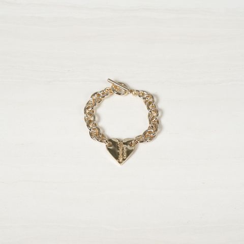 Heart Razor Bracelet (Medium Link) / ブレスレット (ゴールド) S3.5-1102 BASICKS