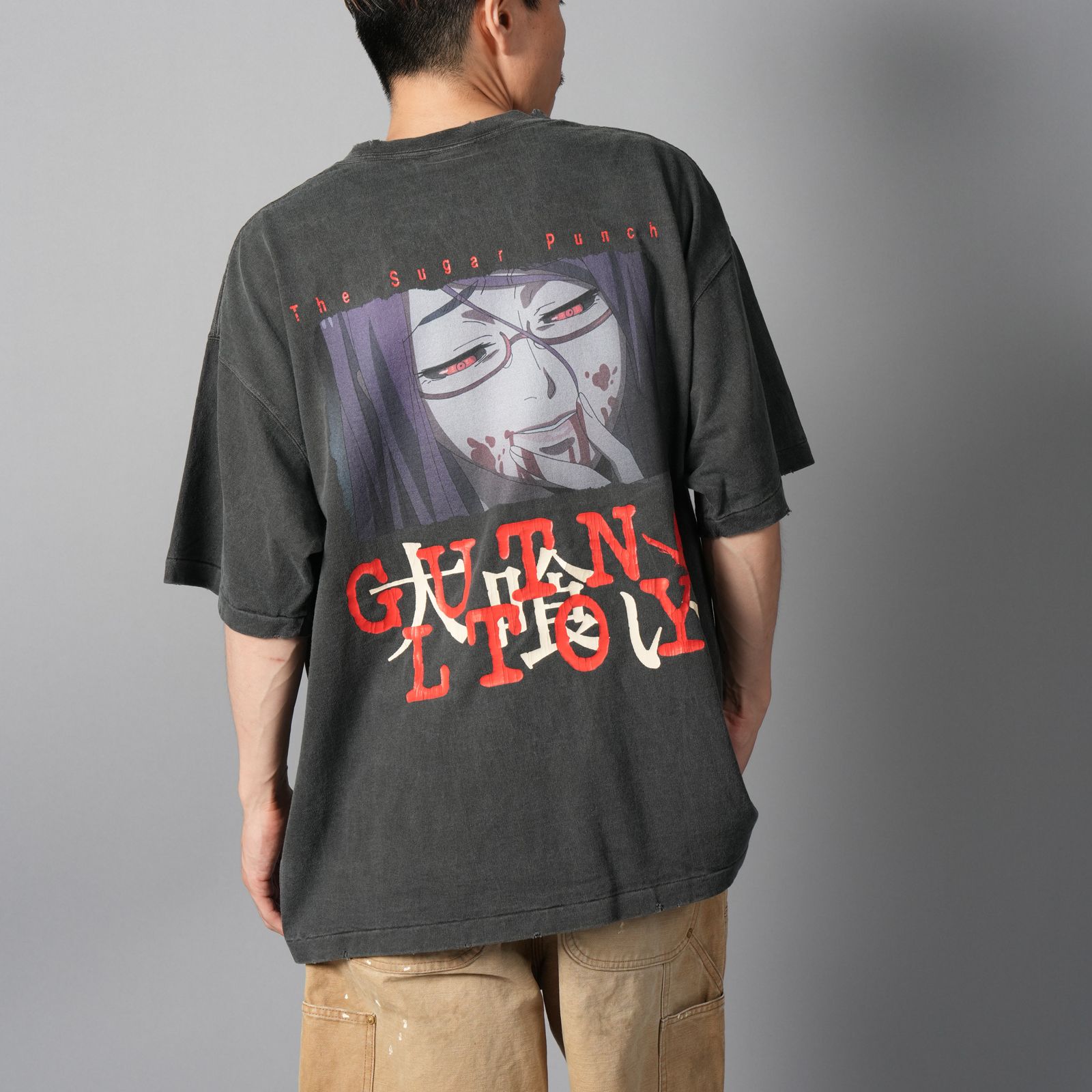 【残りわずか】[東京喰種]  TTGM25SM007 / S/S T-Shirt  (LIZE)  / Tシャツ (ブラック)