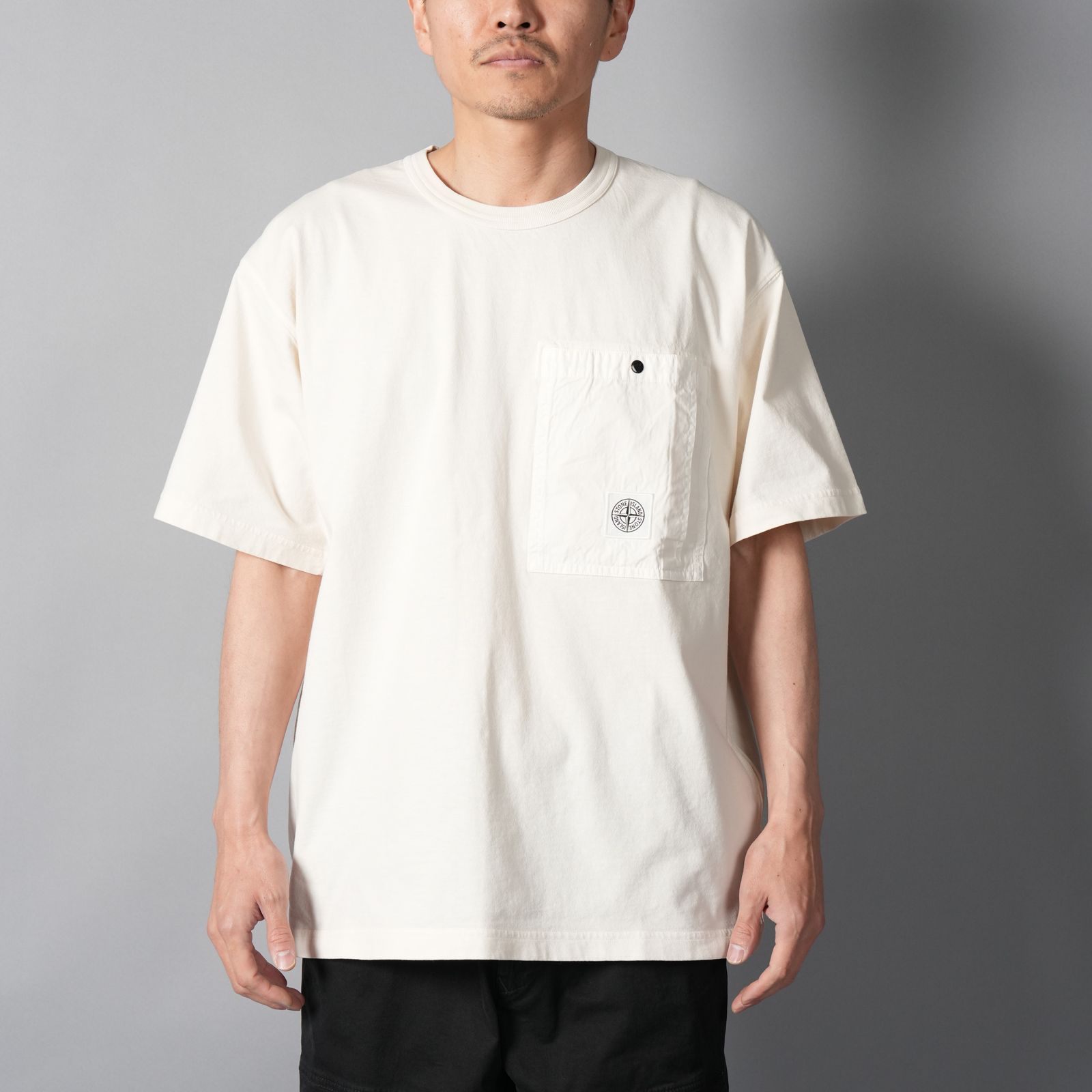 2100004 COMBED ORGANIC COTTON JERSEY / Tシャツ (アイボリー)