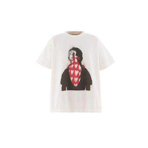 【コラボ】EU-MK8-0000-C31 / EU DK MASK SS TEE / WHITE / Tシャツ (ホワイト)