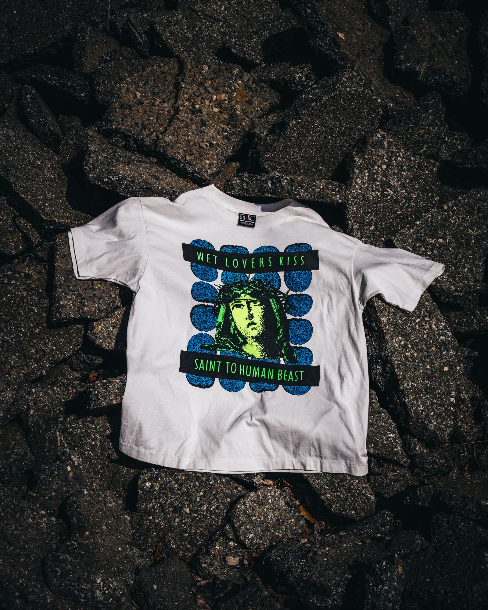 SAINT M×××××× - 【ラスト1点】SM-YS1-0000-009 / SS TEE / KISS
