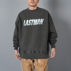 PRINTED CREW NECK "CITY" / プリント クルーネック シティ / スウェット・トレーナー (ブラック)