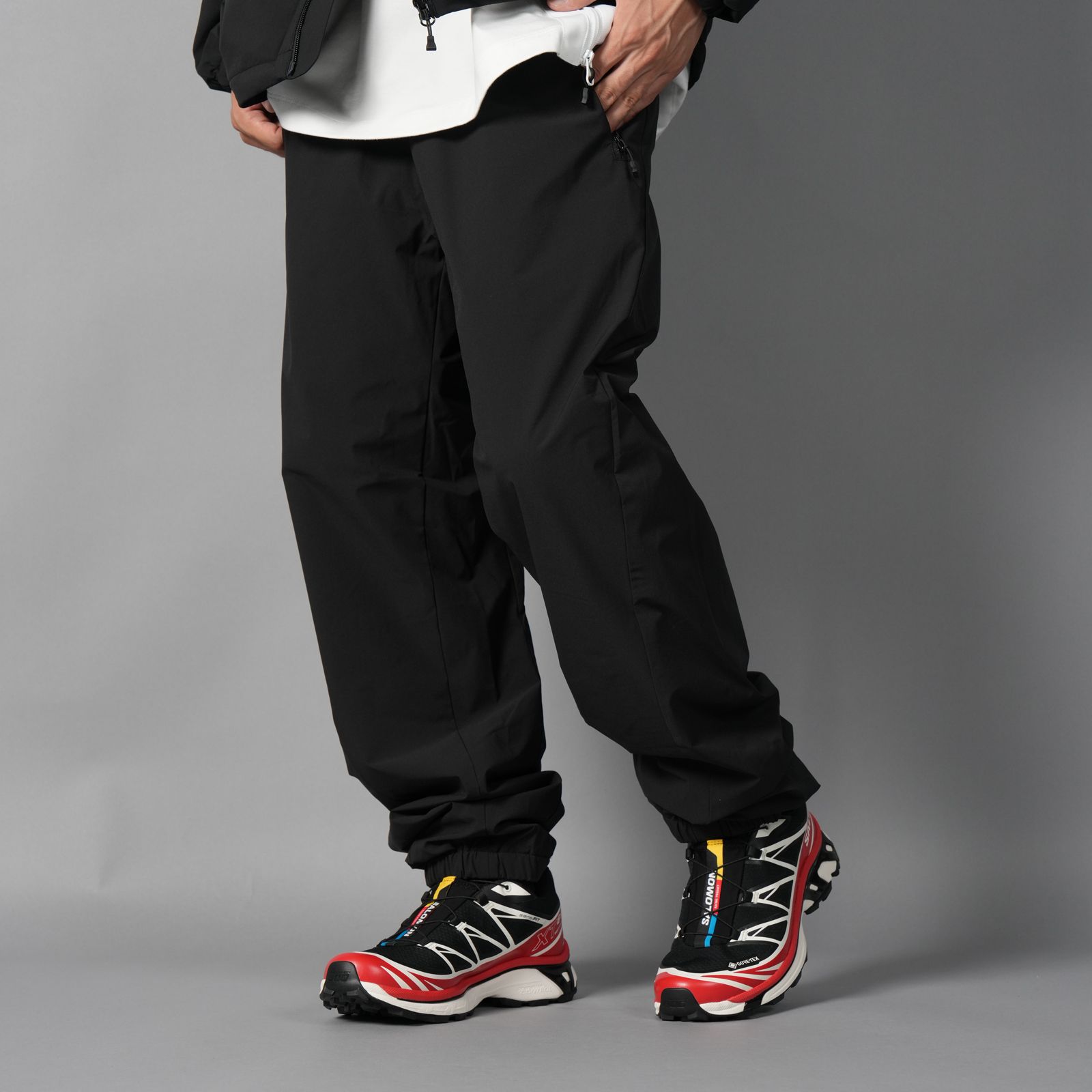 WR PL ST.x POLATEC ALPHA PANTS  / ナイロンパンツ (ブラック)