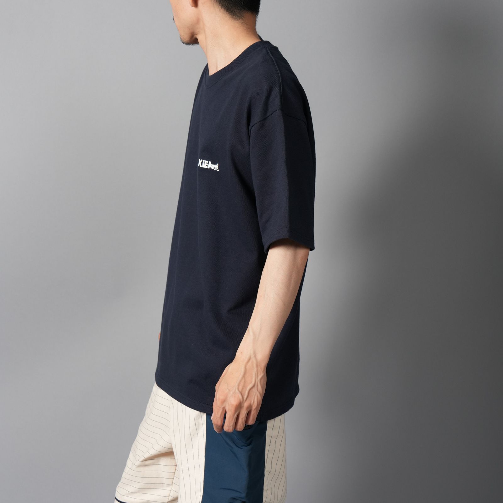 KiEMA LOGO TEE  / キーマ ロゴ Tシャツ (ネイビー)