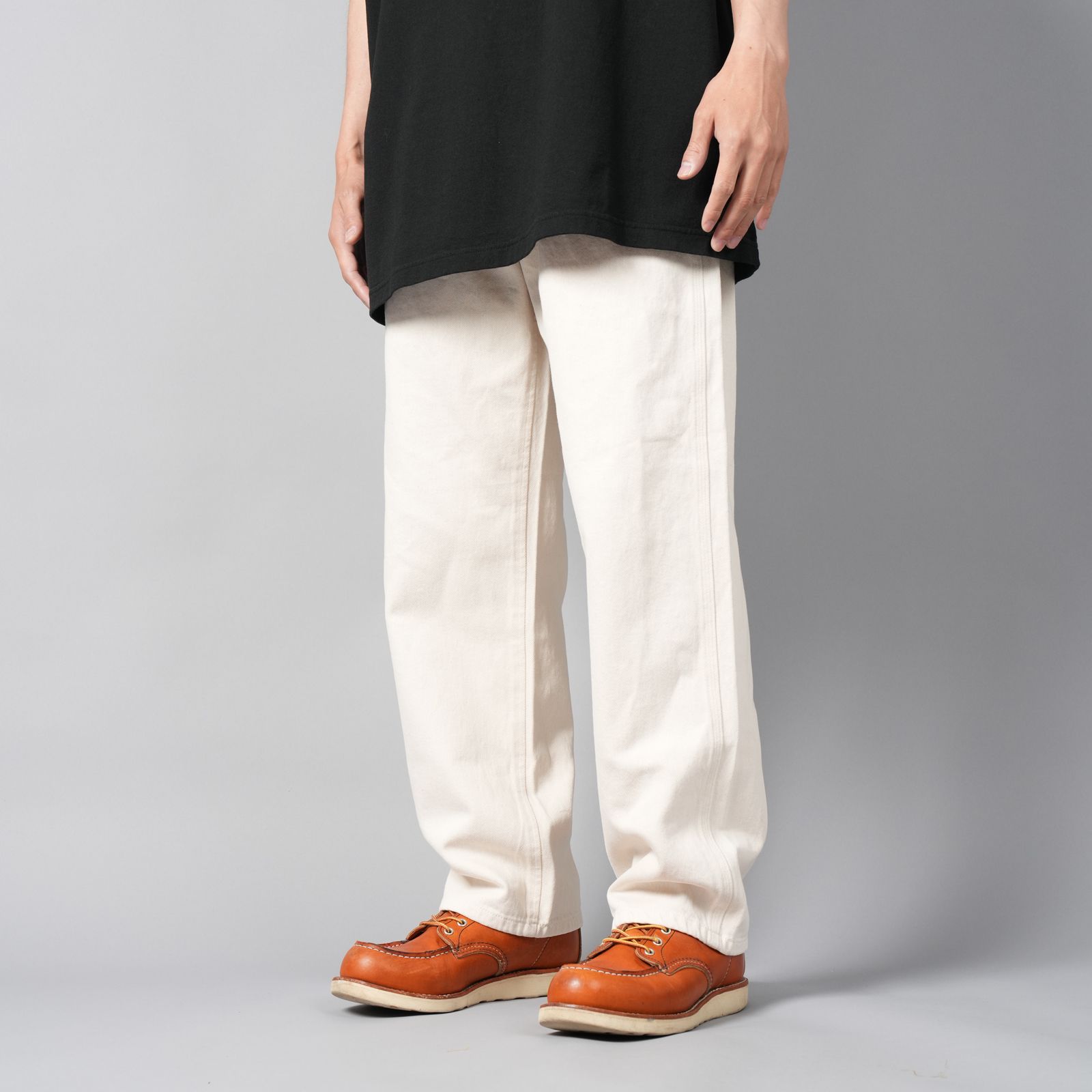 PLAIN WHITE PANTS / プレーン ホワイトパンツ / ペインターパンツ(オフホワイト)