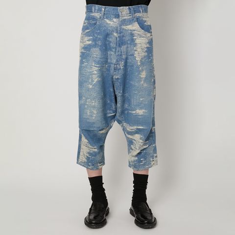 Sarouel Pants / サルエルパンツ (インディゴブリーチ)
