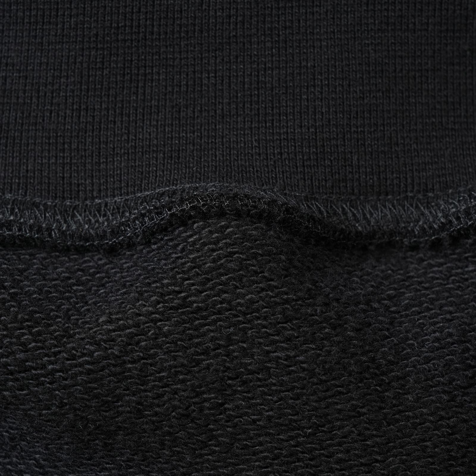 【ラスト1点】【定番アイテム】 ESSENTIAL TERRY CLASSIC SWEATSHIRT PUFF PAINT LOGO  / スウェット / トレーナー 【ユニセックス】 / ブラック