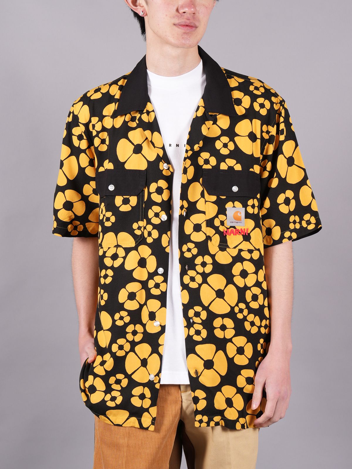 23SS MARNI マルニ PRINT DENIM SHIRTS デニムシャツ | gulatilaw.com