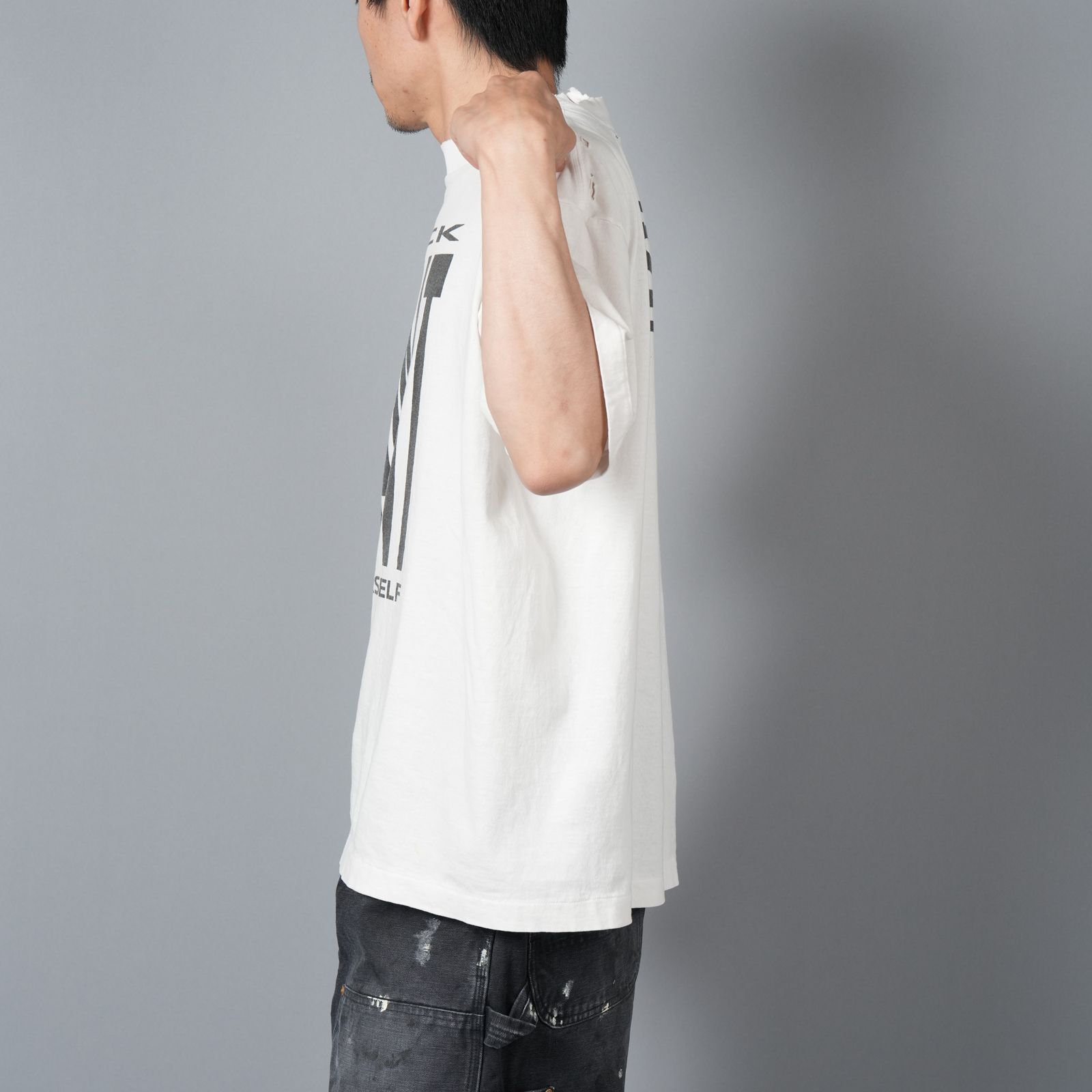 【ラスト1点】SM-HR8-0000-020 / SS TEE / SAINT YOURSELF / WHITE / Tシャツ (ホワイト)