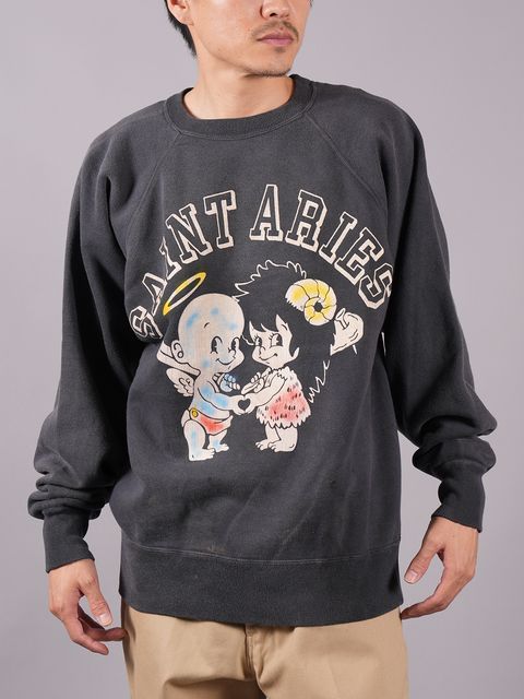 【ラスト1点】【限定】SM-A23-0000-C01 / ARS_CRW SWT / ST ARIES / クルーネックスウェット  (ネイビー)