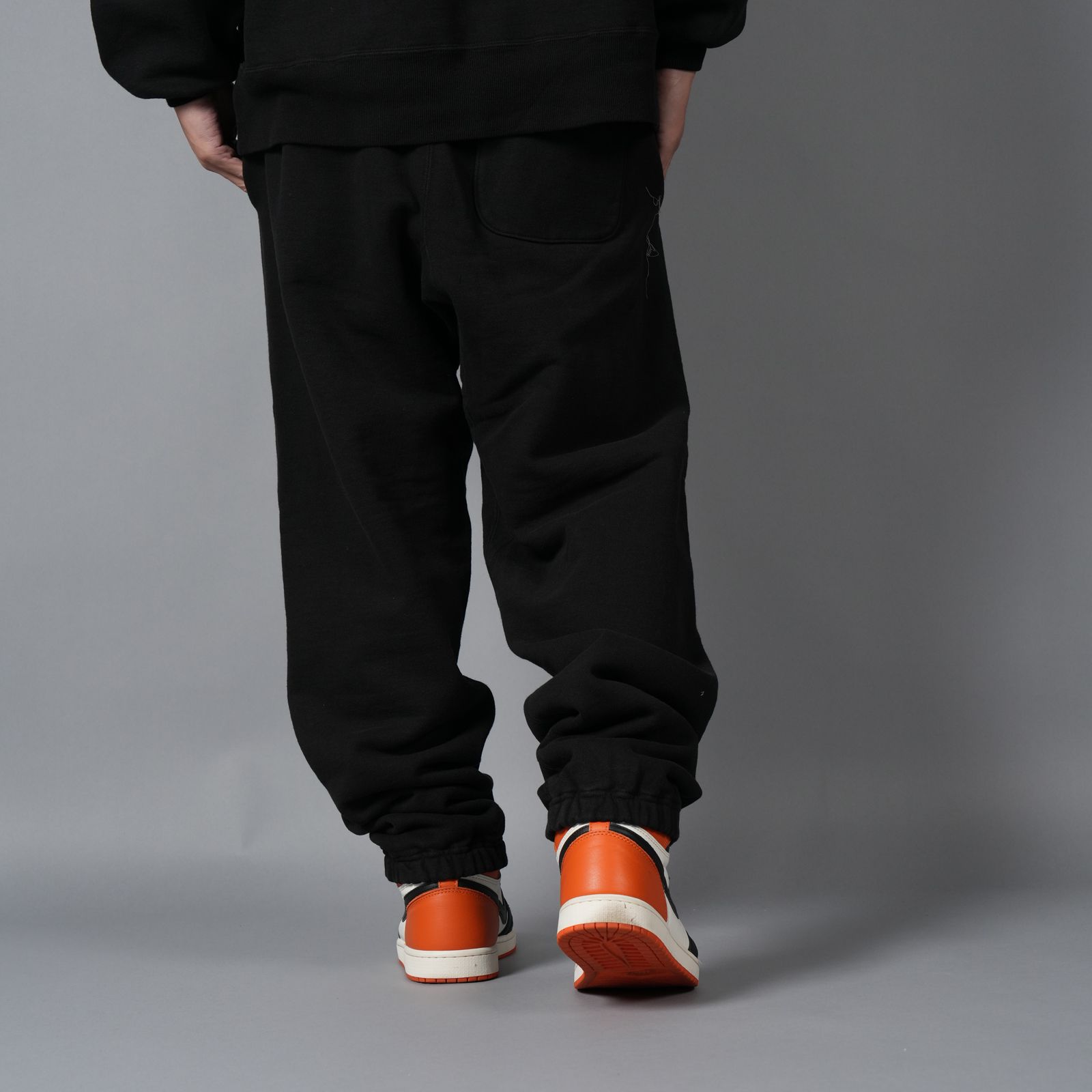 【残りわずか】SM-HR1-0000-C07 / KLF_SWEAT PANTS / KLF / BLACK / スウェットパンツ (ブラック)