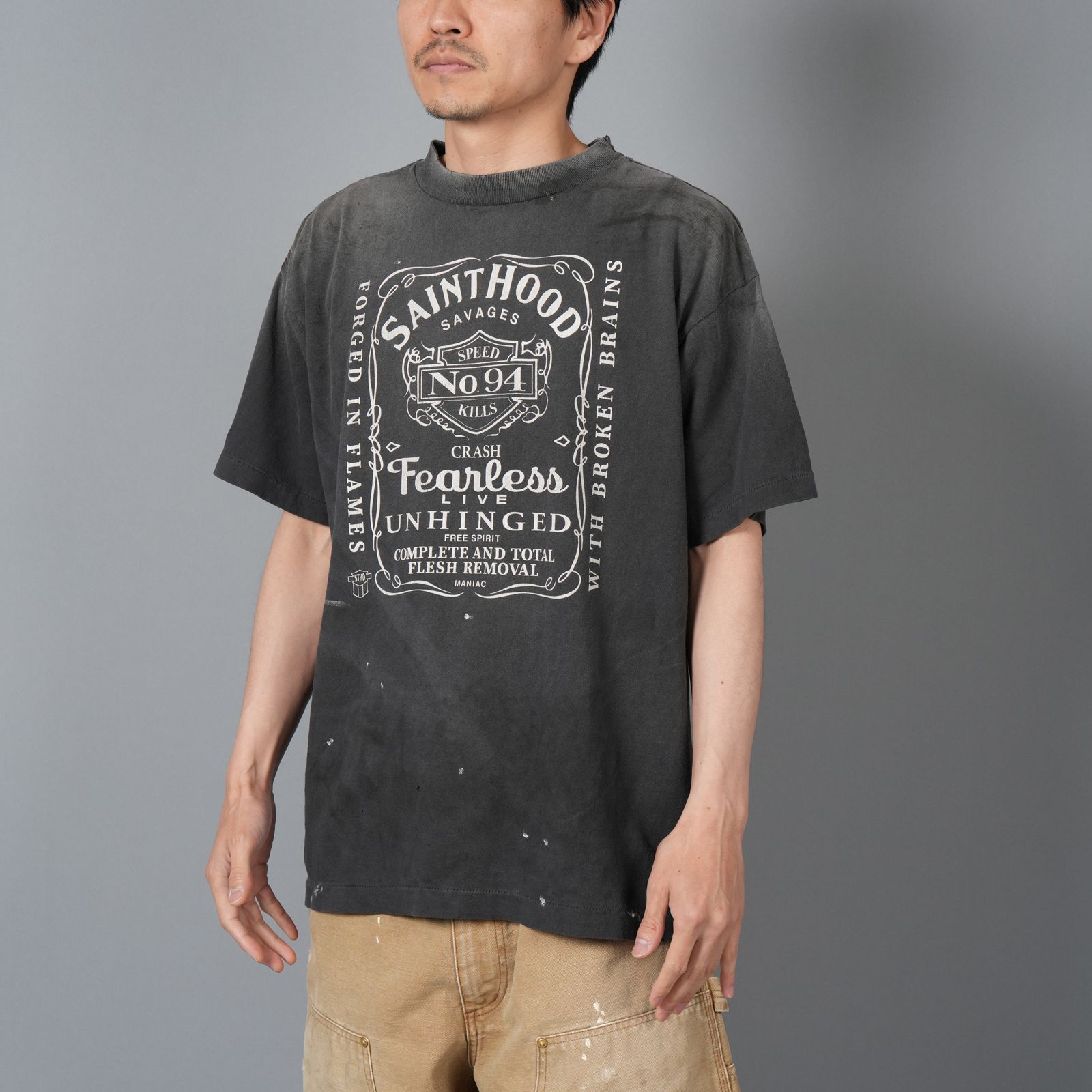 SAINT M×××××× - 【コラボ】SM-HR8-0000-C70 / STHD . SS TEE