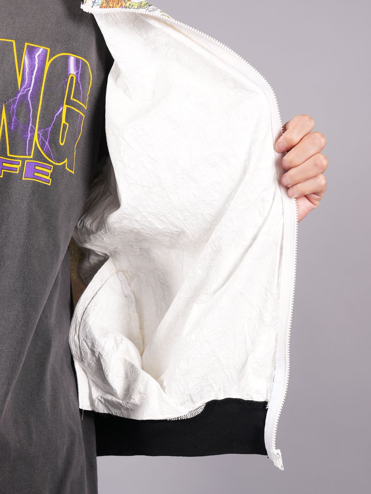 【ラスト1点】【限定品】 SM-S23-0000-084 / DW_PAPER JKT / ブルゾン  (ホワイト)