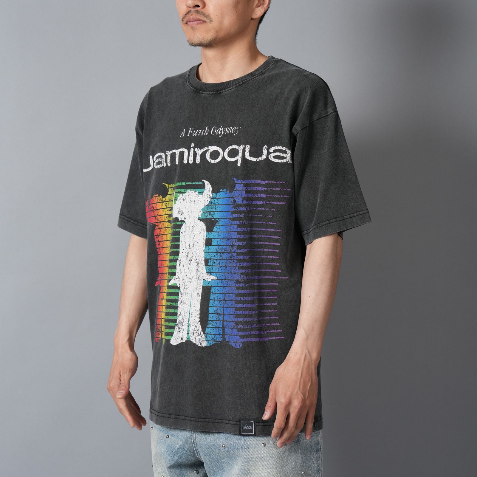 【ラスト1点】UIZZ-22579 / Jamiroquai / ジャミロクワイ / Tシャツ (ブラック)