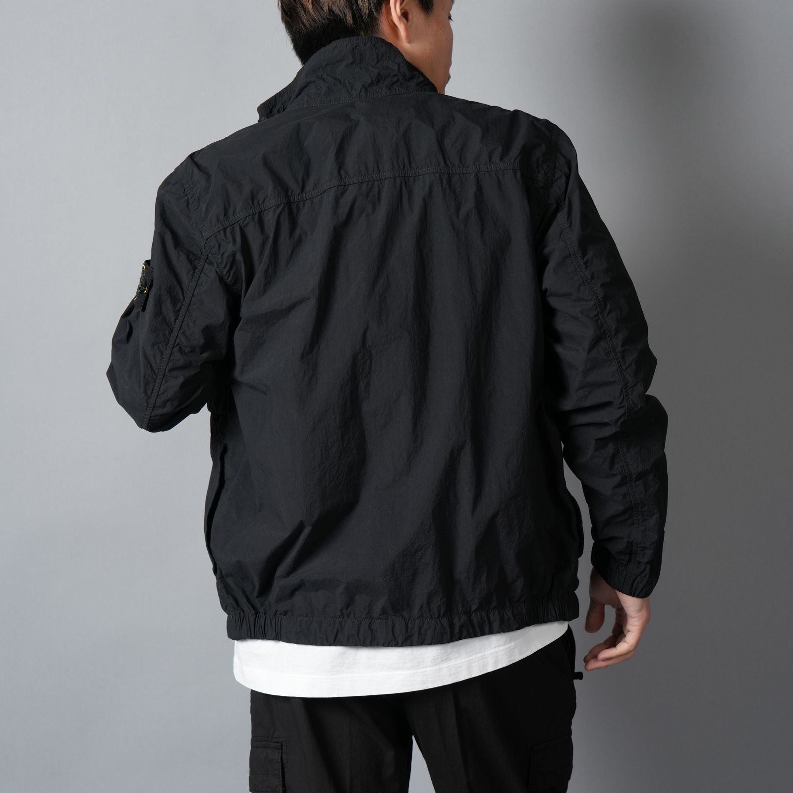 4100056 / NYLON SMERIGLIATO-TC / JACKET / ジャケット (ブラック)