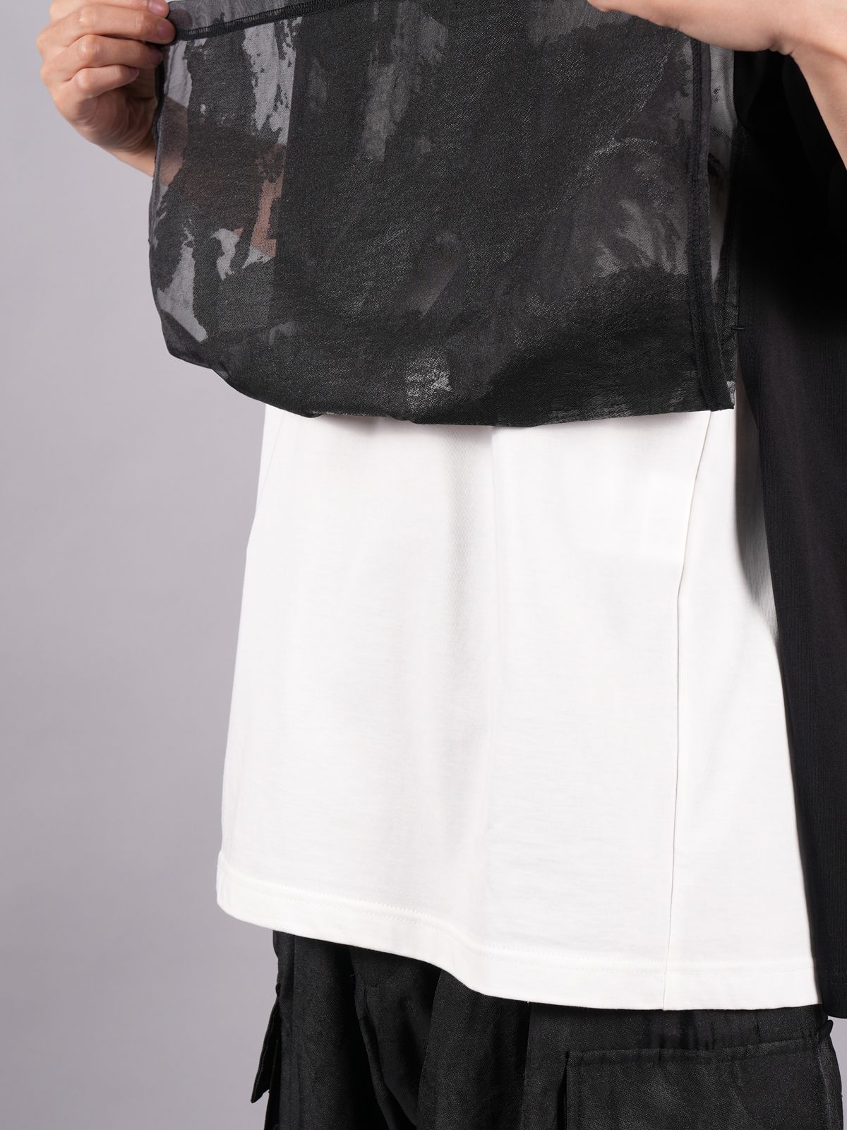 EARTH BURNING LAYERED TEE – TAAKK