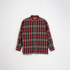 Classic Wool Shirt / クラシックウールシャツ (レッド)