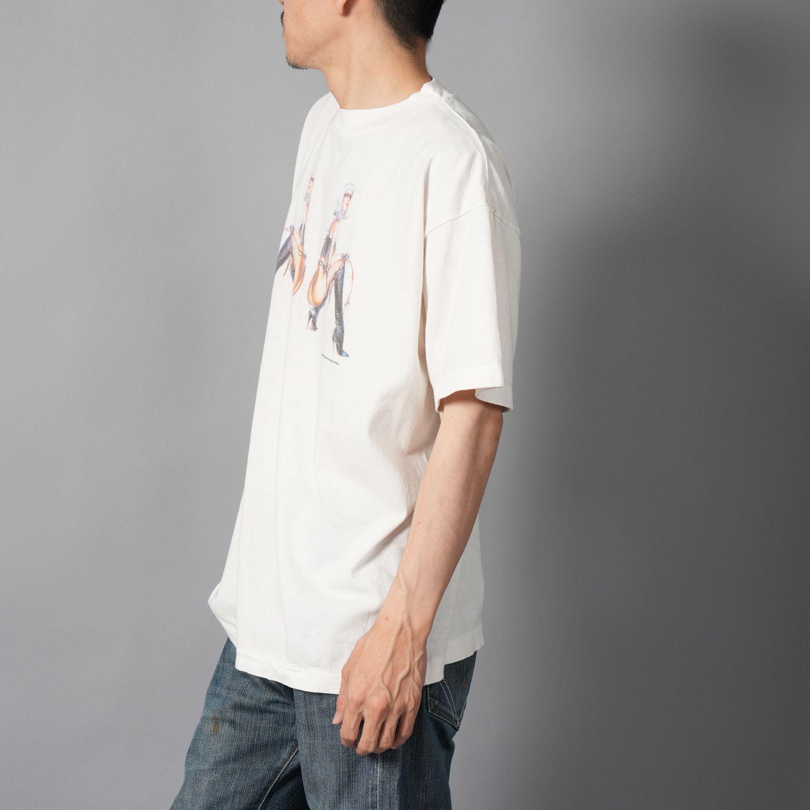 【残りわずか】【コラボ】SM-HR1-0000-C78 / SRYM / SS TEE / LADIES / WHITE / Tシャツ (ホワイト)